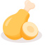 Chicken Leg Icon, chicken leg,meat