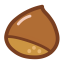 Chestnut Icon, chestnut,nut