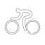 Cycling Icon, cycling,endurance sport