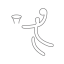 Dunking Icon, basketball,dunking