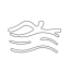 Freestyle Swimming Icon, freestyle swimming,water sport