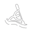 Rowing Icon, rowing,water sport
