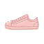White Sneakers Icon, sneakers,footwear