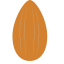 Almond Icon, almond,nut