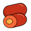Cheese - Filled Meatball Icon, meatball,snack