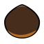 Chestnut Icon, chestnut,nut