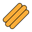 Spicy Strip Icon, spicy strip,snack