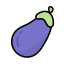 Eggplant Icon, eggplant,vegetable