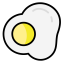 Fried Egg Icon, egg,fried