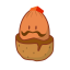 Cartoon Almond Icon, almond,cartoon,nut