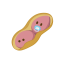 Cartoon Peanut Icon, cartoon,nut,peanut