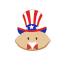 Cartoon Pecan Icon, cartoon,nut,pecan