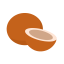 Coconut Icon, coconut,fruit,snack