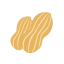 Peanut Icon, nut,peanut,snack