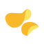 Potato Chip Icon, chip,potato chip,snack