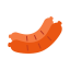 Sausage Icon, meat,sausage,snack