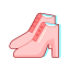 Pink High - Heeled Shoes Icon, high - heels,pink shoes,shoes