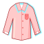 Pink Spring Jacket with Pocket Icon, jacket,pink clothing,spring wear
