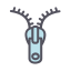 Zipper Icon, zipper,fastening