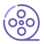 Video Icon, video,film reel,media