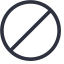 Cancel Icon, cancel,reject,stop