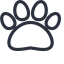 Pets Icon, animals,paw,pets