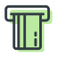 ATM Withdrawal Icon, ATM,withdrawal,banking
