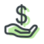 Donations Icon, donations,charity,dollar