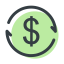 Money Transfer Icon, money transfer,finance,dollar