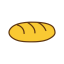 Eating Breakfast Icon, eating breakfast,bread,morning meal