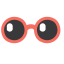 Red Sunglasses Icon, accessory,sunglasses