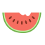 Watermelon Slice Icon, watermelon,fruit