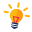 Yellow Light Bulb Icon, light bulb,ideas