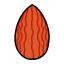 Almond Icon, almond,nut