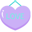Love Heart Icon, love,heart,text