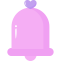 Small - Bell with Heart Icon, bell,heart,small - bell