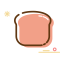 Bread Icon, bread,snack