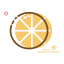Dried Lemon Icon, dried lemon,dried fruit