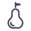 Pear Icon, fruit,pear