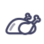 Roast Chicken Icon, roast chicken,dish