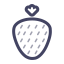 Strawberry Icon, fruit,strawberry