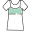 Dress with Camisole Icon, dress,camisole