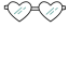Glasses Icon, accessory,glasses
