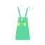 Pinafore Dress Icon, dress,pinafore,spring dress