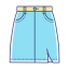 Midi Skirt Icon, midi,skirt