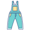 Overalls Pants Icon, overalls,pants