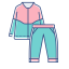 Tracksuit Icon, tracksuit