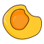 Yellow Peach Icon, yellow peach,fruit