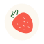 Dried Strawberry Icon, dried strawberry,snack,dried fruit