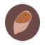 Pecan Icon, nut,pecan,snack